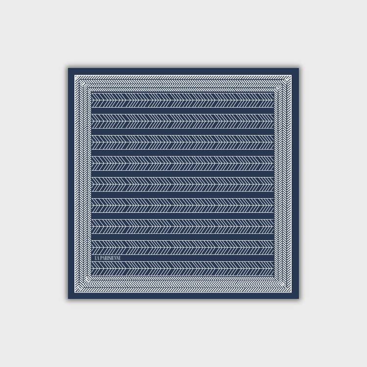 Cuadrado 100 % seda Signature | La Parisienne