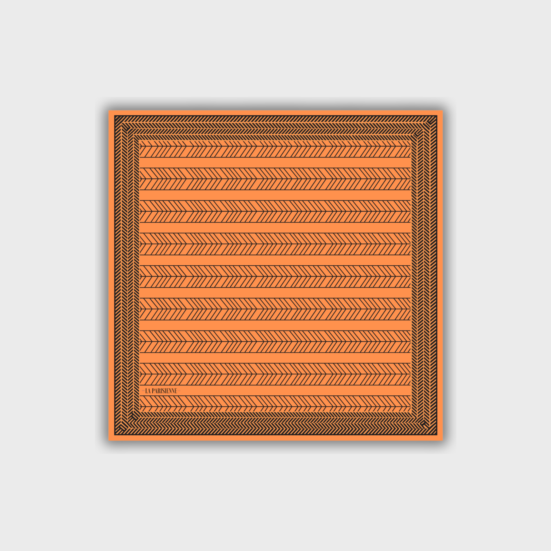 Cuadrado 100 % seda Signature | La Parisienne