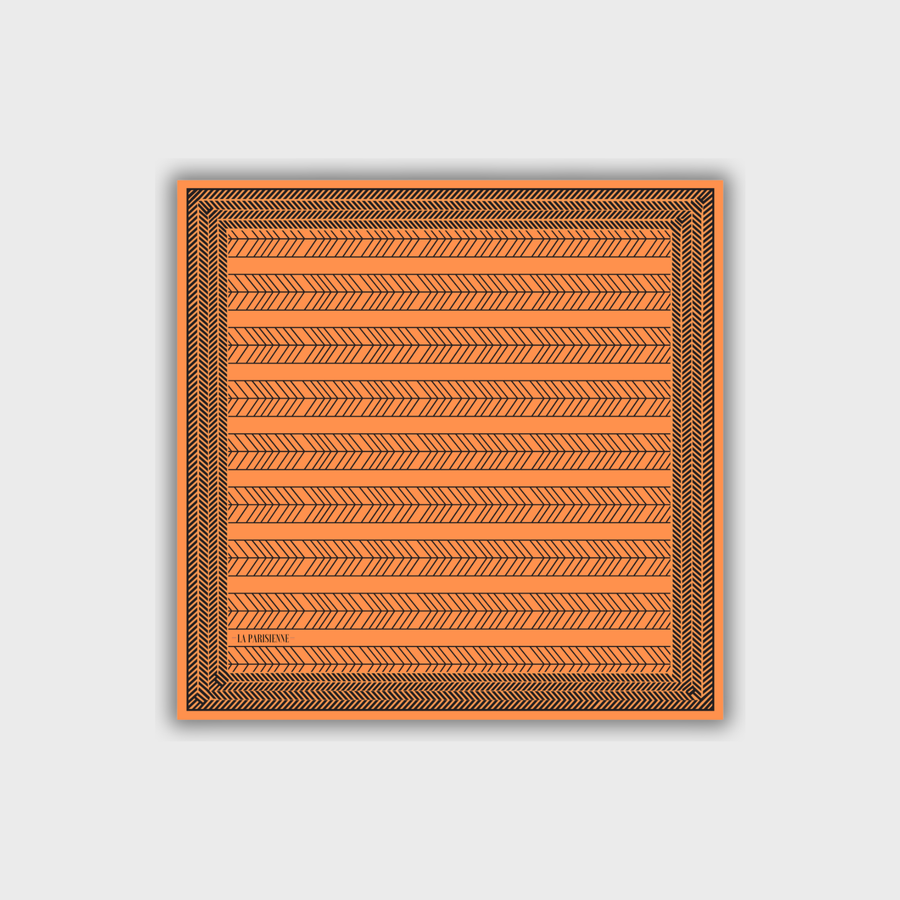 Cuadrado 100 % seda Signature | La Parisienne