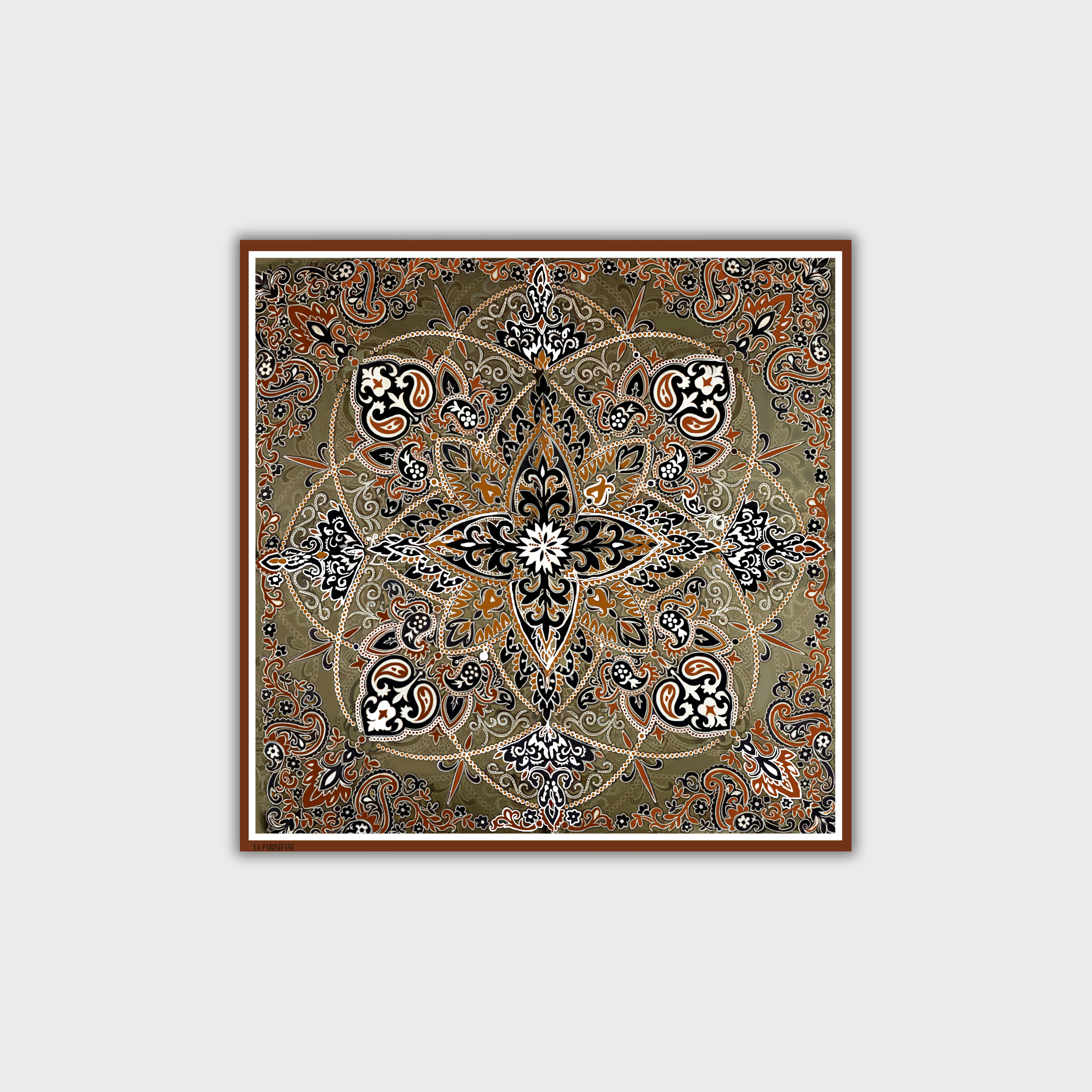 Cuadrado 100 % seda Signature | La Parisienne