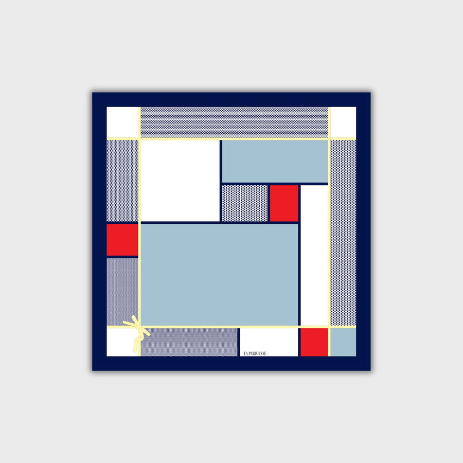 Cuadrado 100 % seda Signature | La Parisienne