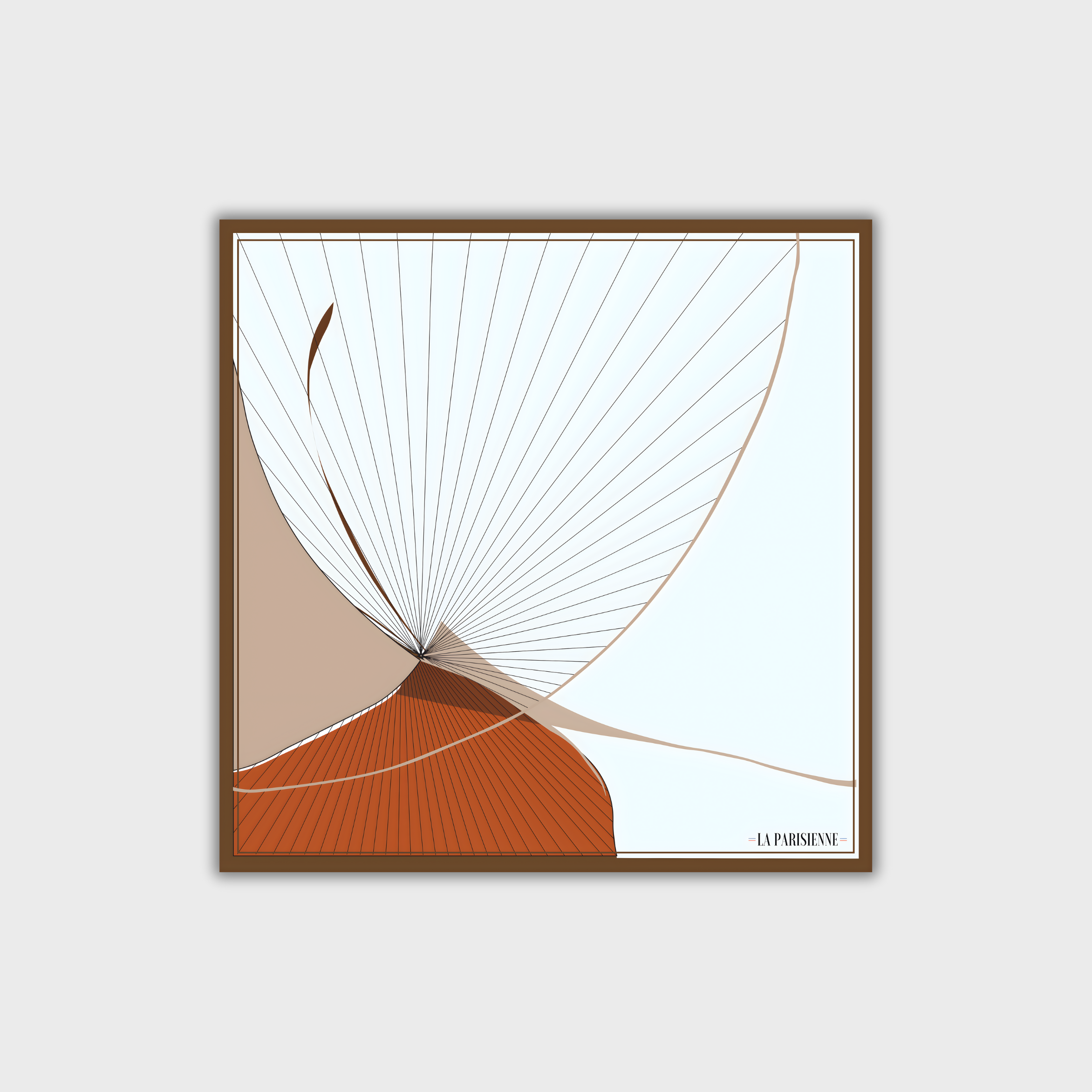 Cuadrado 100 % seda Signature | La Parisienne