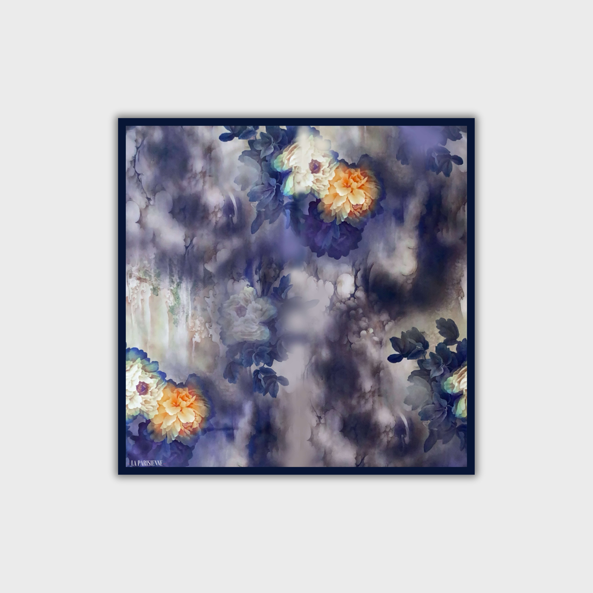 Cuadrado 100 % seda Signature | La Parisienne