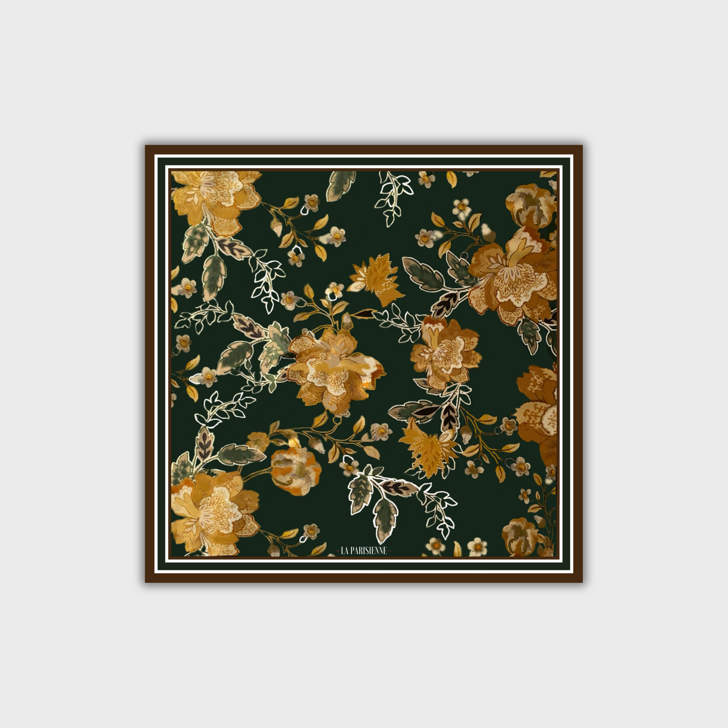 Cuadrado 100 % seda Signature | La Parisienne