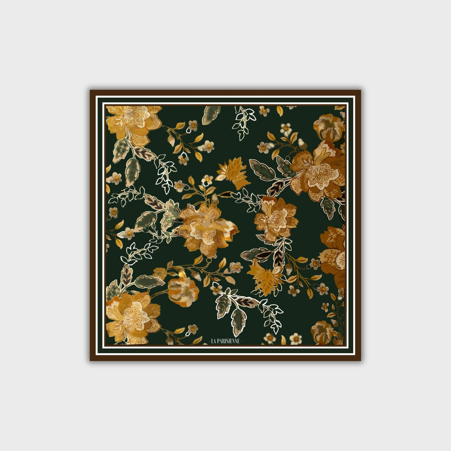 Cuadrado 100 % seda Signature | La Parisienne