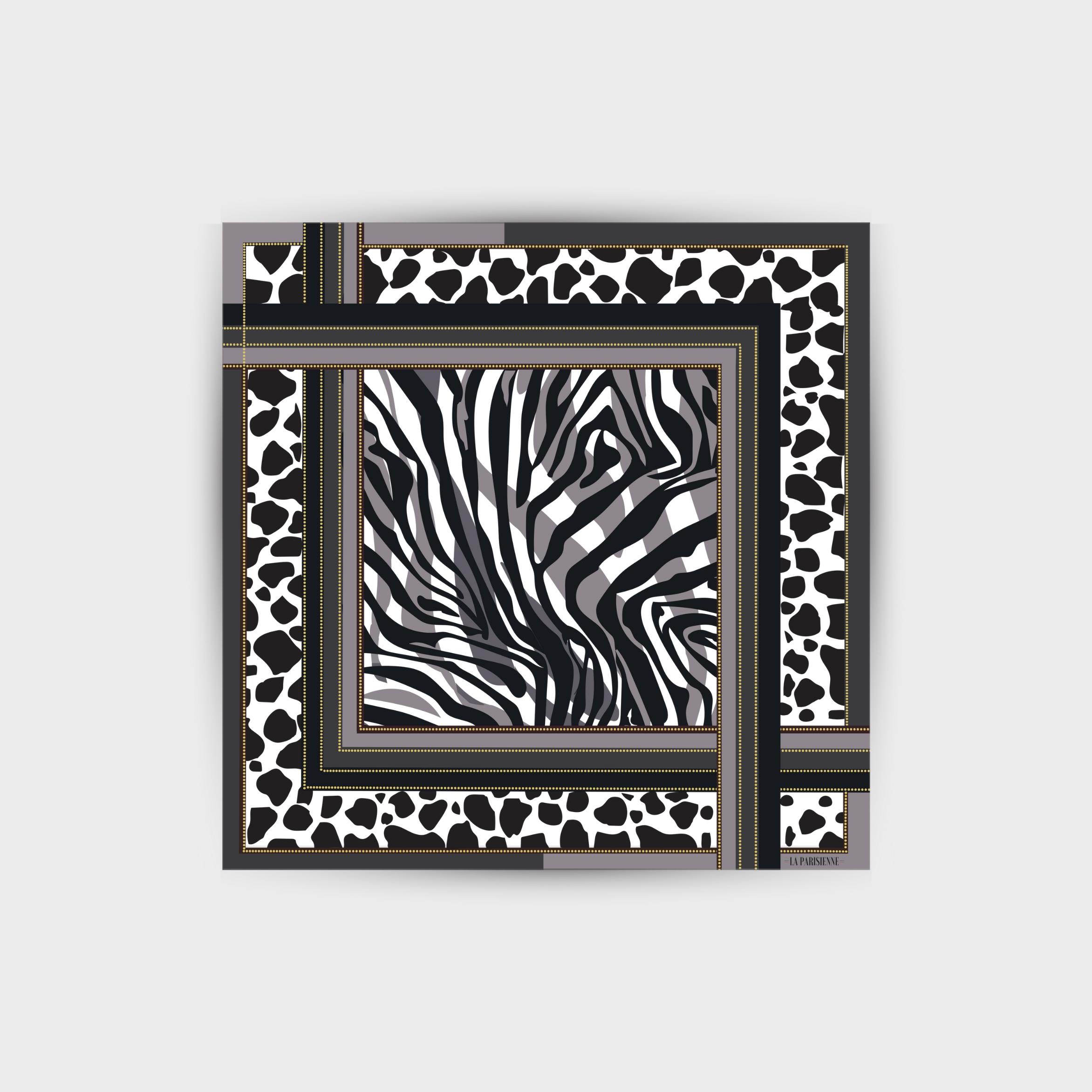 Cuadrado 100 % seda Signature | La Parisienne