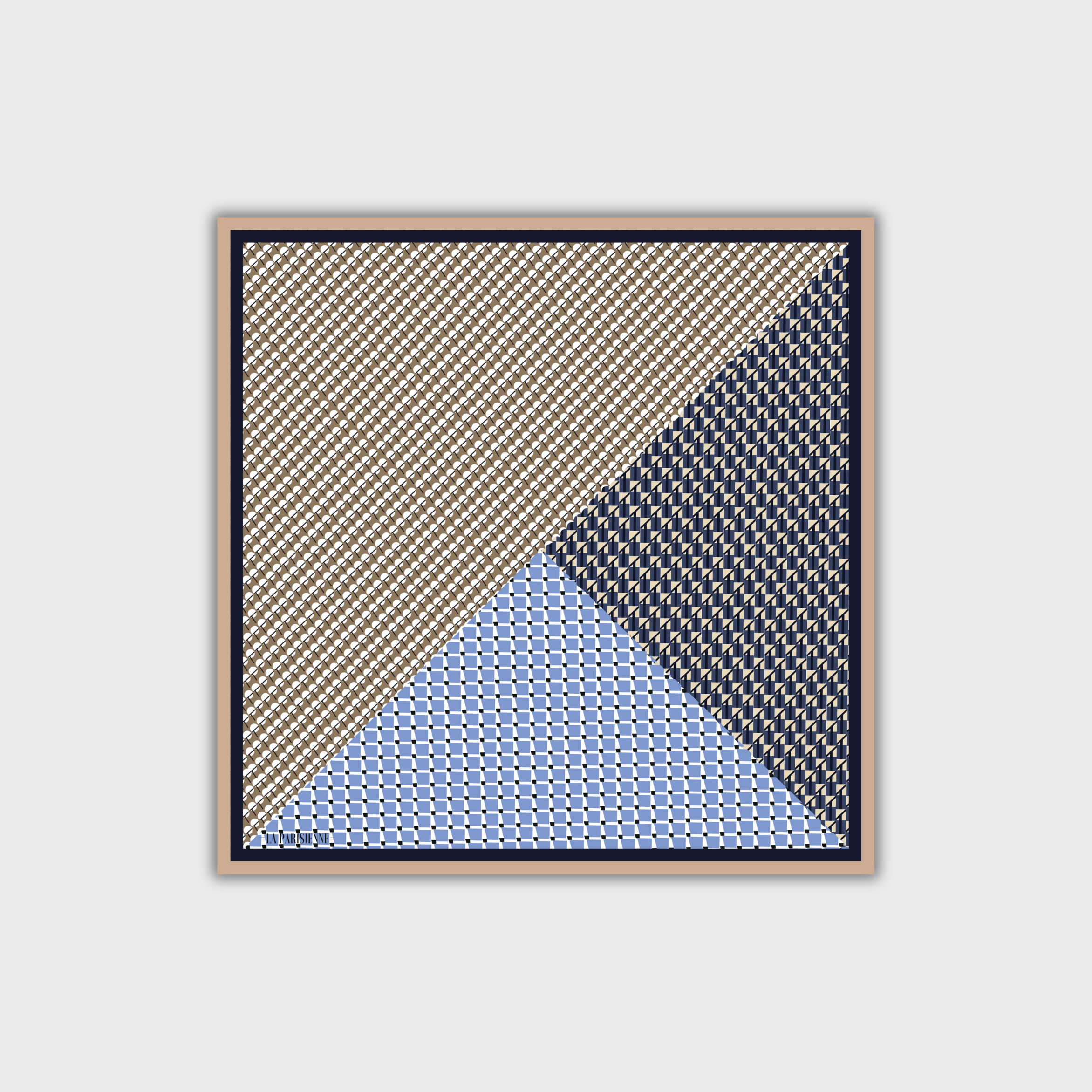 Cuadrado 100 % seda Signature | La Parisienne