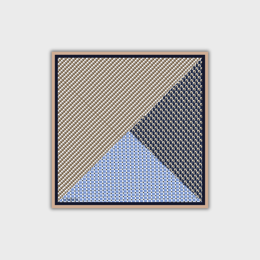 Cuadrado 100 % seda Signature | La Parisienne