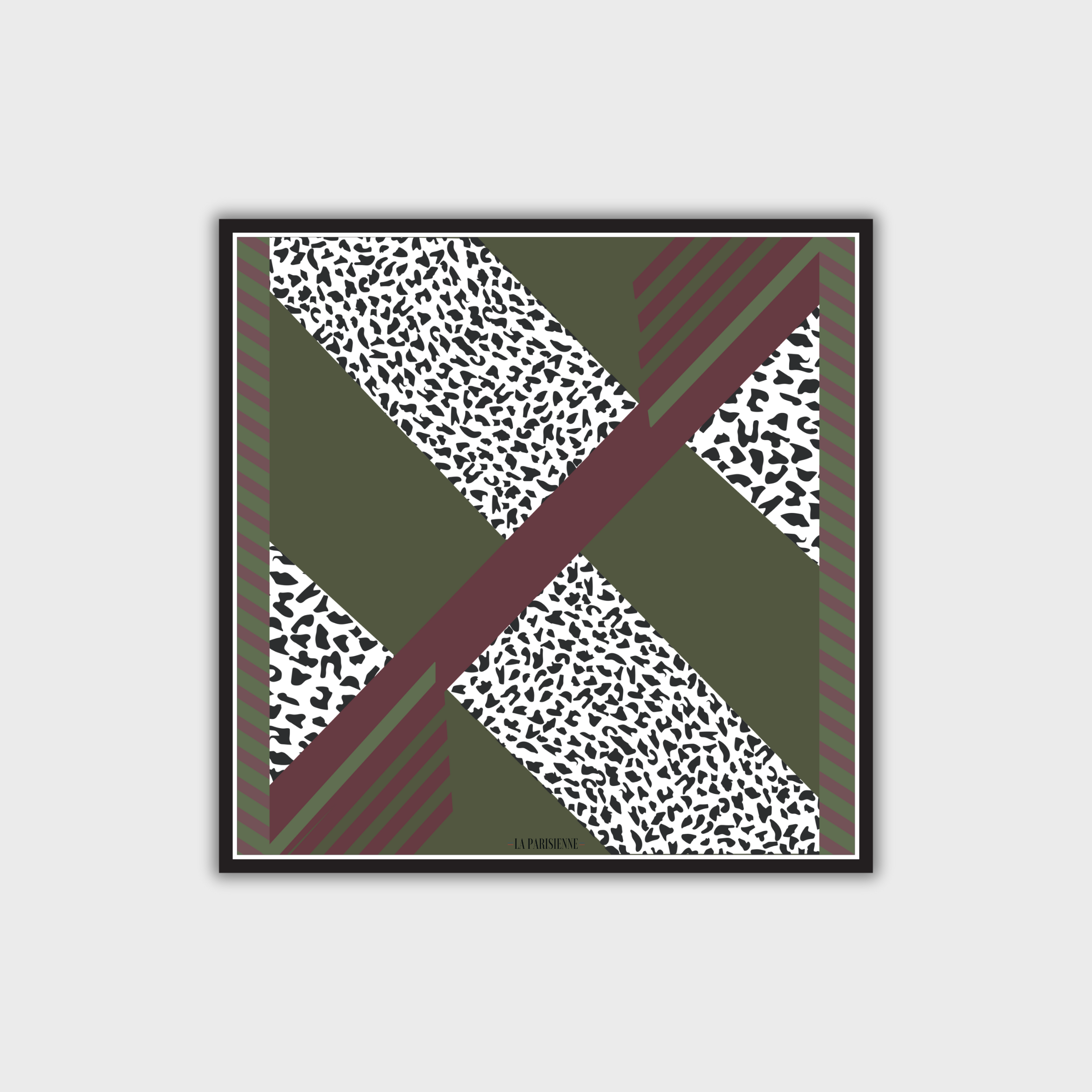 Cuadrado 100 % seda Signature | La Parisienne