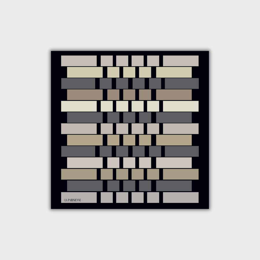 Cuadrado 100 % seda Signature | La Parisienne