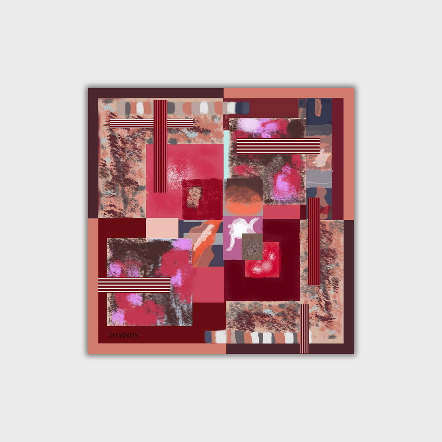 Chic 100% Seda Cuadrado para Mujer | La Parisienne