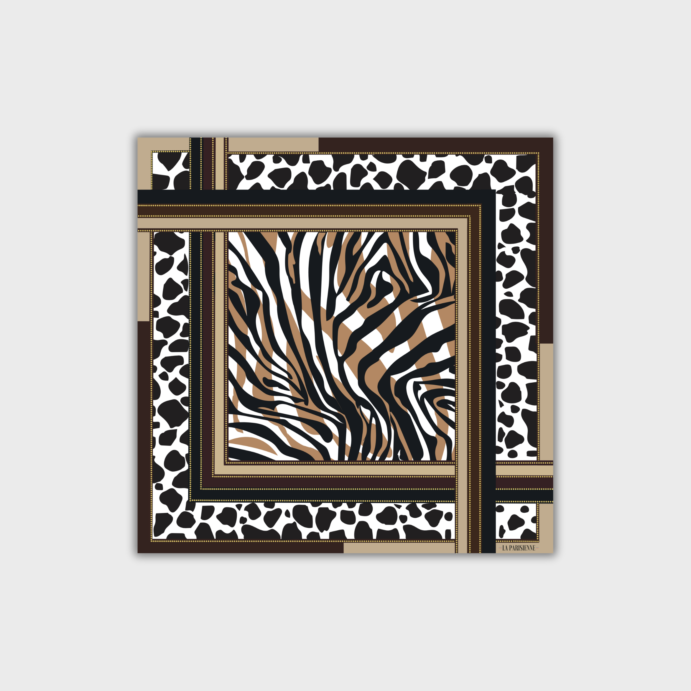 Cuadrado 100 % seda Signature | La Parisienne