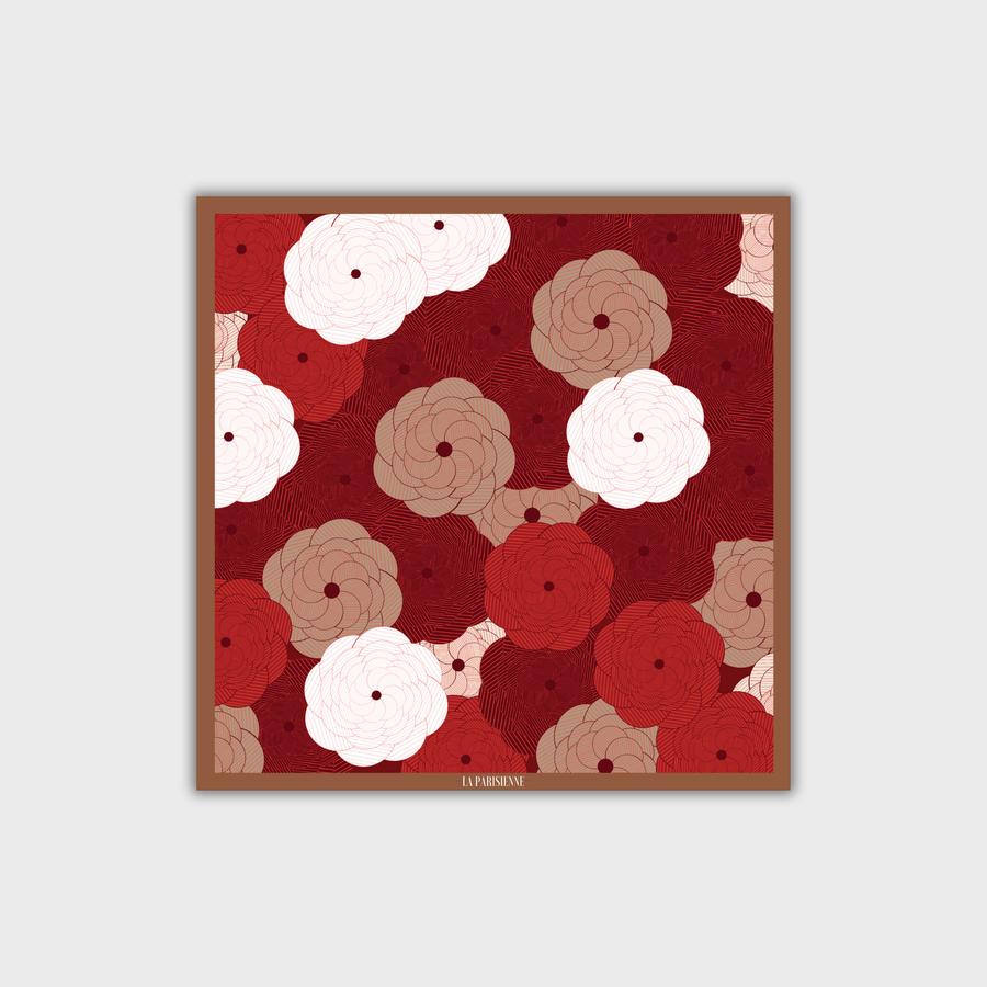 Cuadrado 100 % seda Signature | La Parisienne