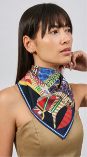 Cuadrado 100 % seda Signature | La Parisienne