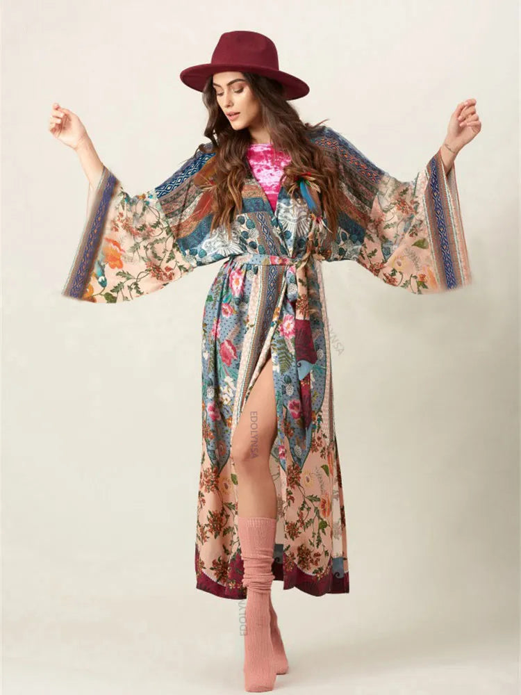 Kimono bohemio de verano La Parisienne