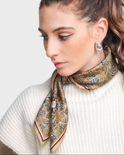 Cuadrado 100 % seda Signature | La Parisienne