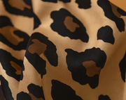 Cuadrado 100% seda Chic Leopardo Mujer Decoración | La Parisienne