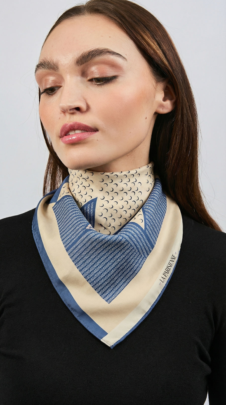 Cuadrado 100 % seda Signature | La Parisienne