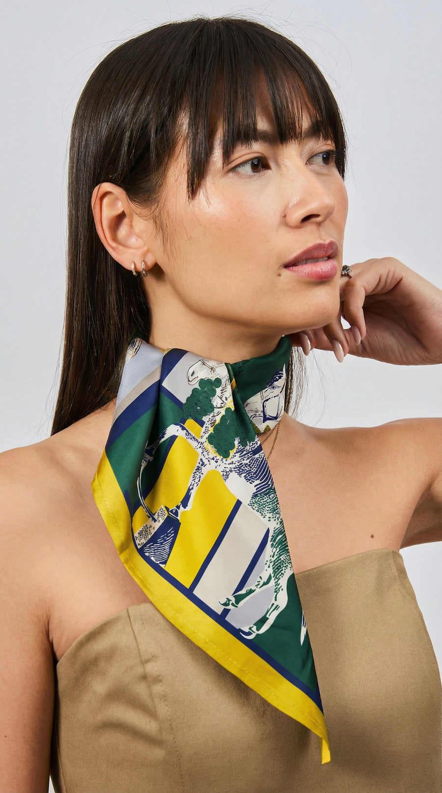 Cuadrado 100 % seda Signature | La Parisienne