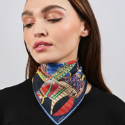 Bufanda de diseño 100 % seda | La Parigina