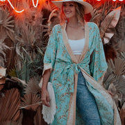 Kimono de playa bohemio | The Parisian 