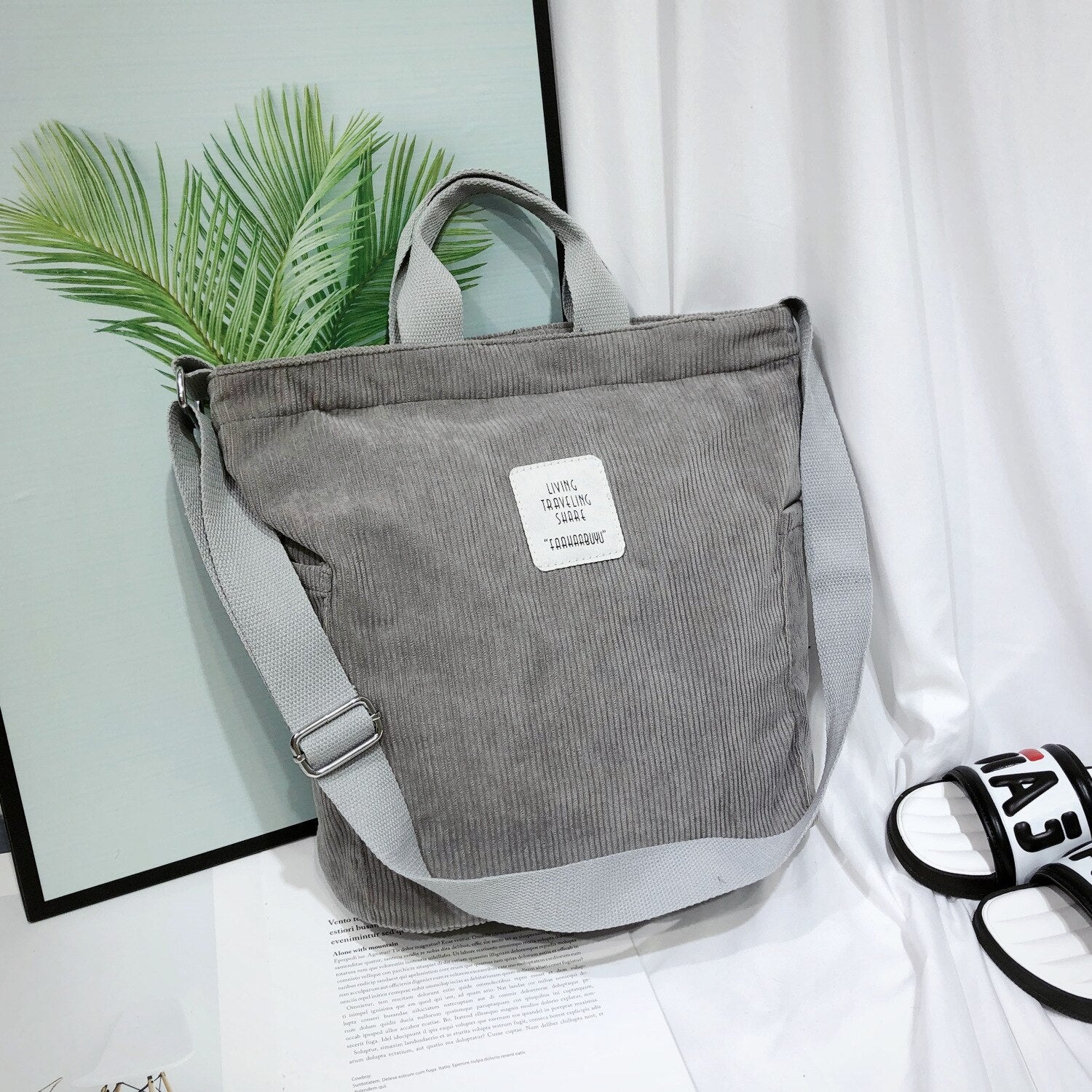 Bolso ligero de pana | The Parisian