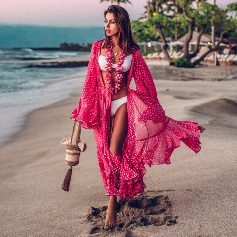 Elegante Kimono de Playa | La Parisienne