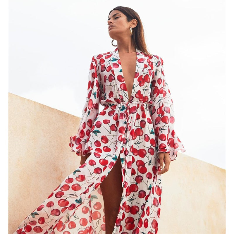 Kimono de playa elegante La Parisienne