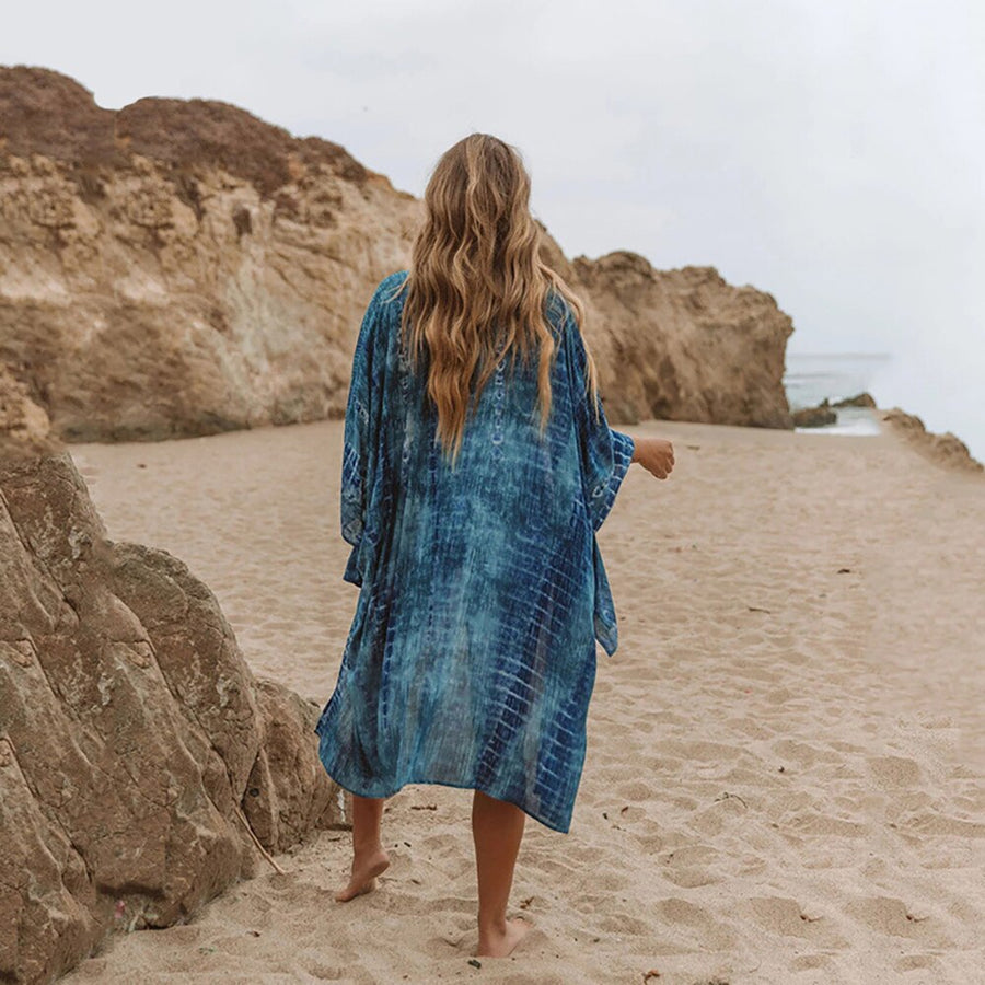 Kimono de playa bohemio | The Parisian 