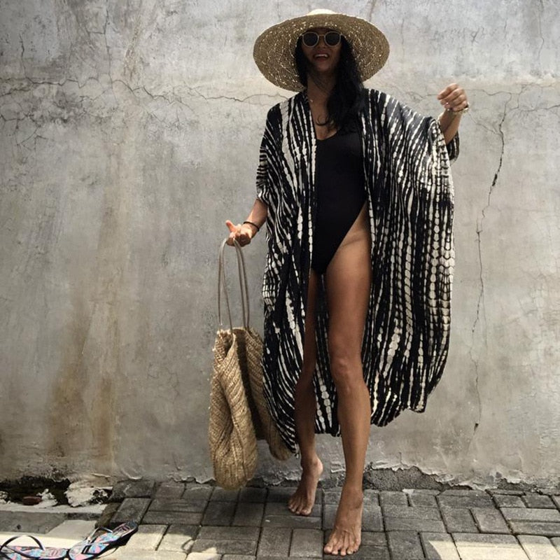 Kimono de playa bohemio La Parisienne