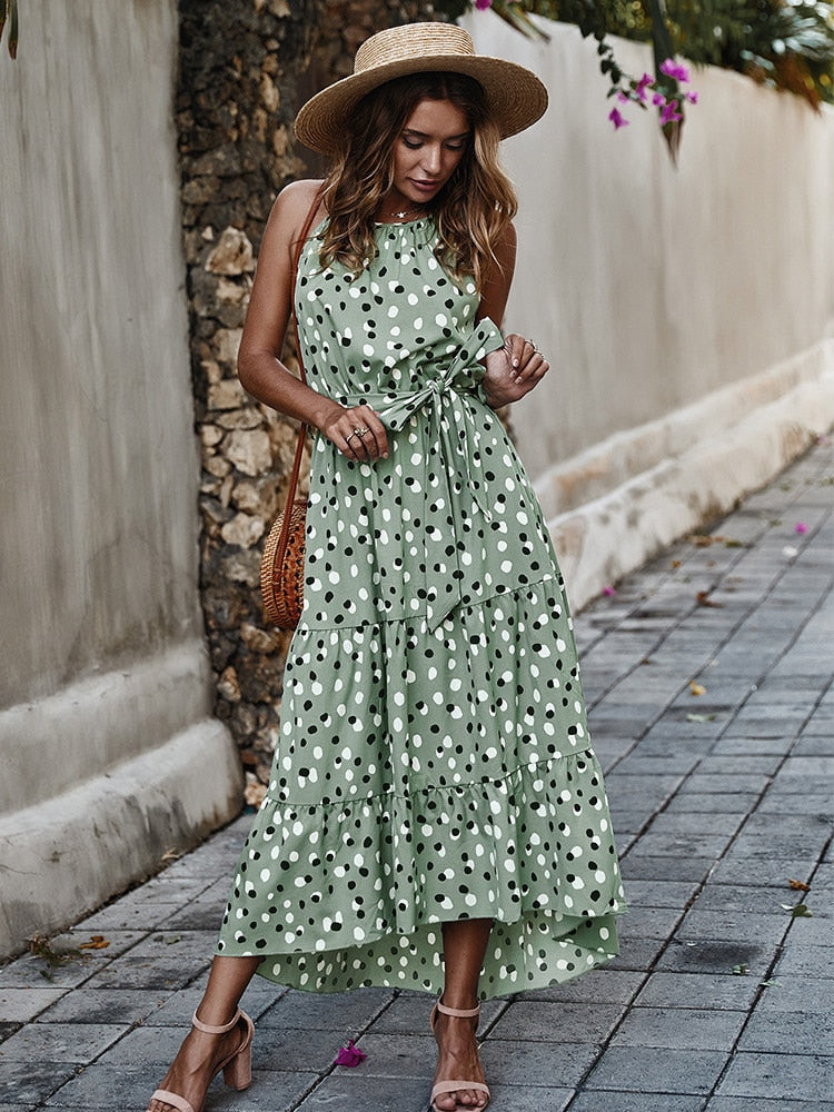 Vestido Mujer Lunares Ligeros | The Parisian