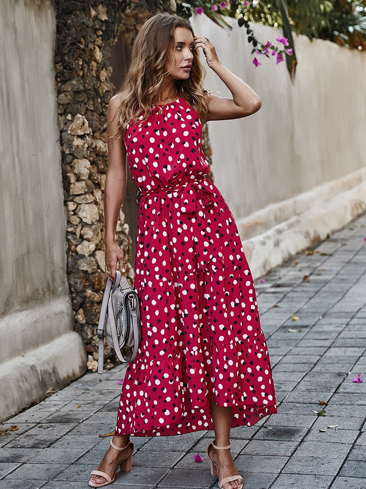 Vestido ligero de lunares para mujer La Parisienne