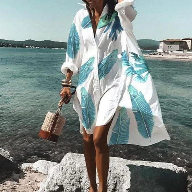 Vestido de playa grande | The Parisian 