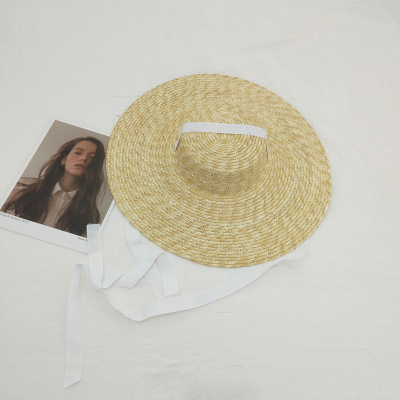 Sombrero de paja original para mujer | The Parisian 