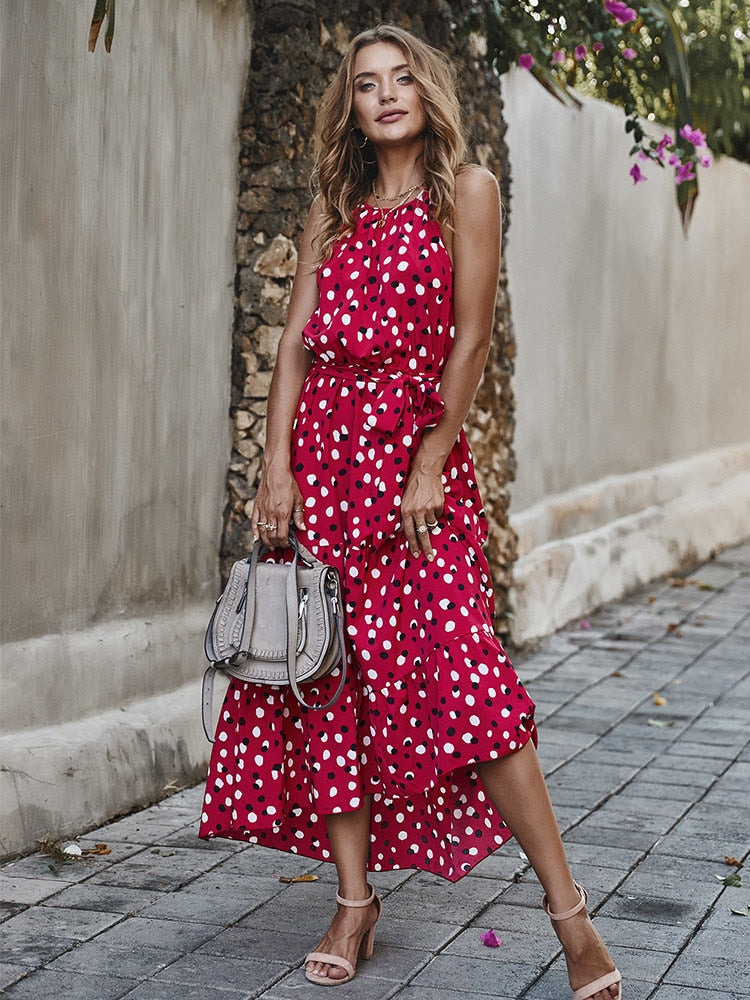 Vestido Mujer Lunares Ligeros | The Parisian