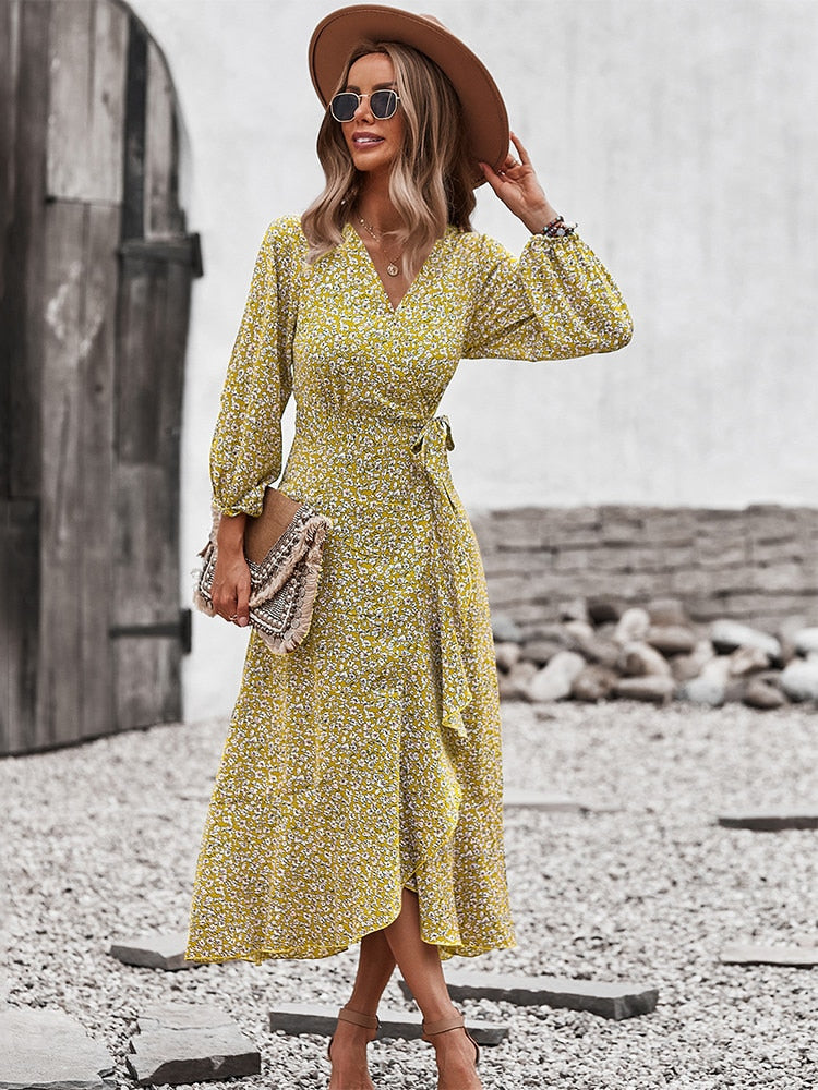 Vestido Floral Ligero de Mujer | The Parisian