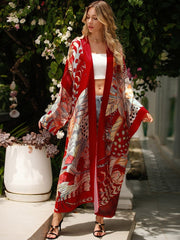 ¡Elegante Kimono de Playa Inspiración Japonesa | Zen Cart! La Parisienne