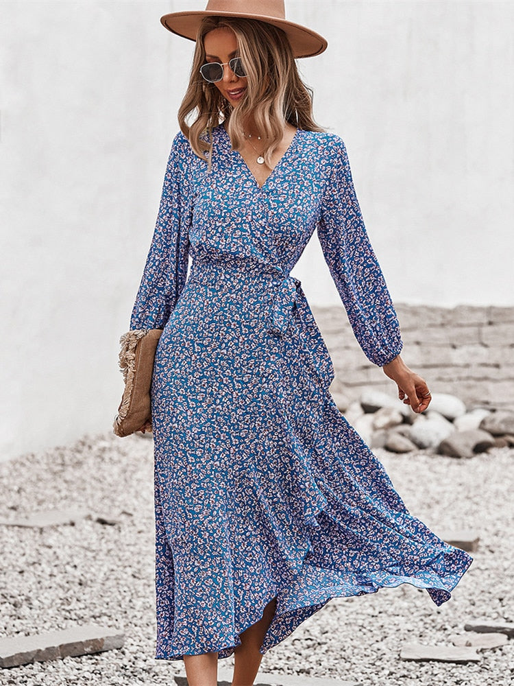 Vestido ligero floral para mujer La Parisienne