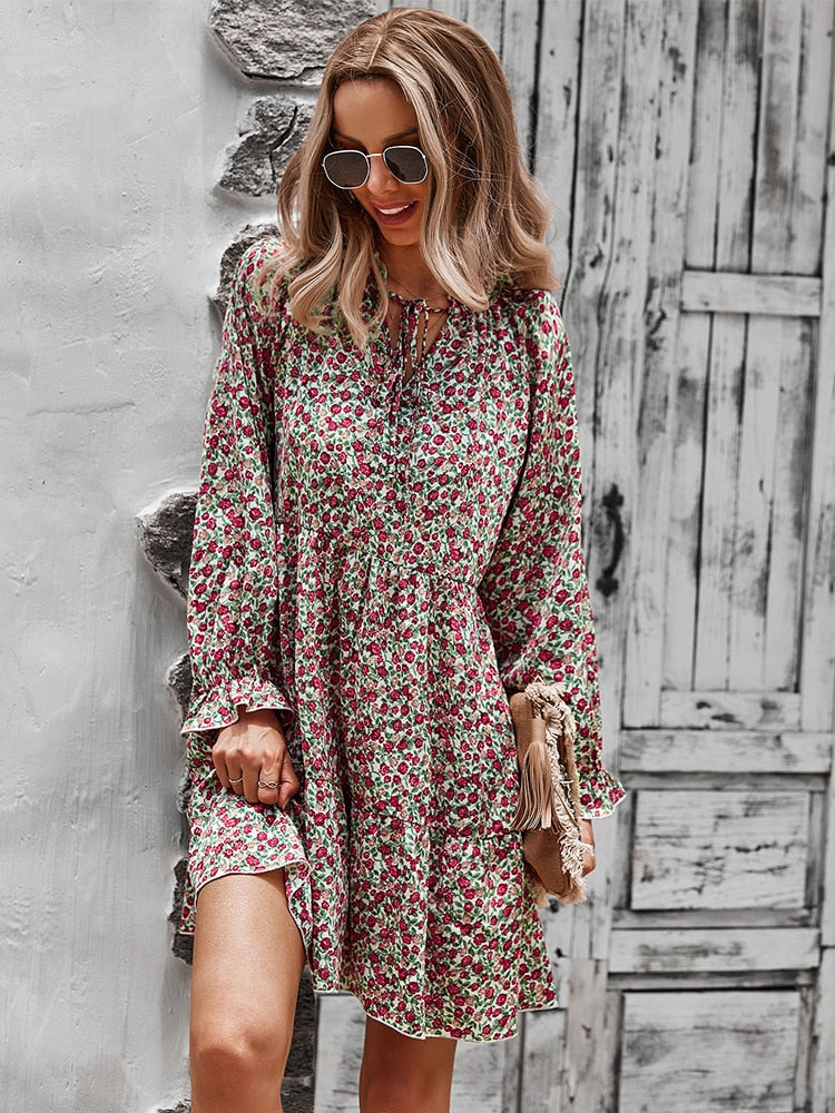 Vestido floral de verano La Parisienne