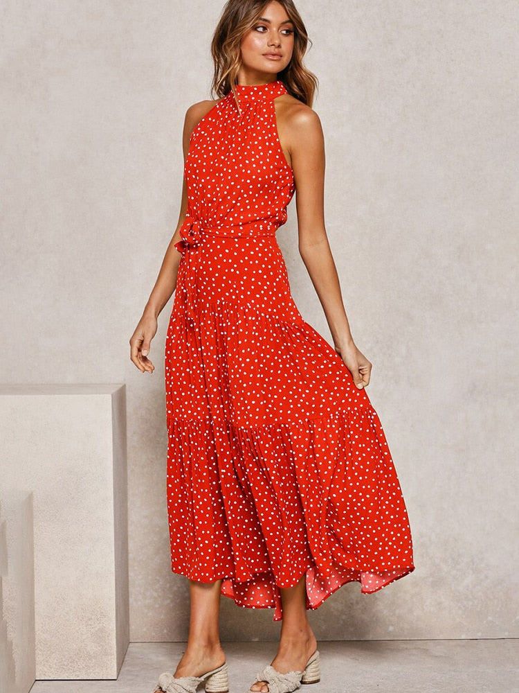 Vestido largo de verano para mujer | The Parisian 