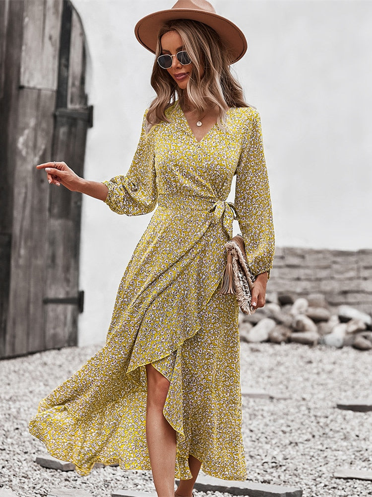 Vestido Floral Ligero de Mujer | The Parisian