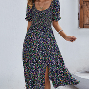 Vestido estampado flores mujer | The Parisian 