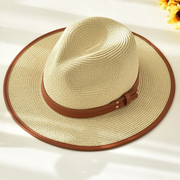 Sombrero de paja de verano para mujer estilo panamá | The Parisian 