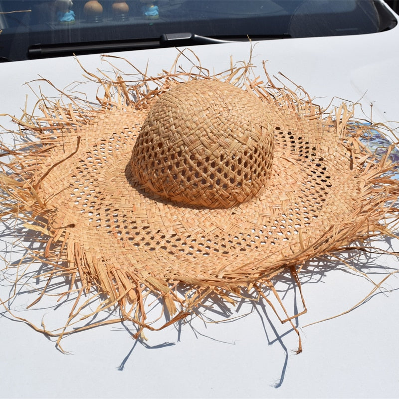 Sombrero de paja original para mujer | The Parisian 