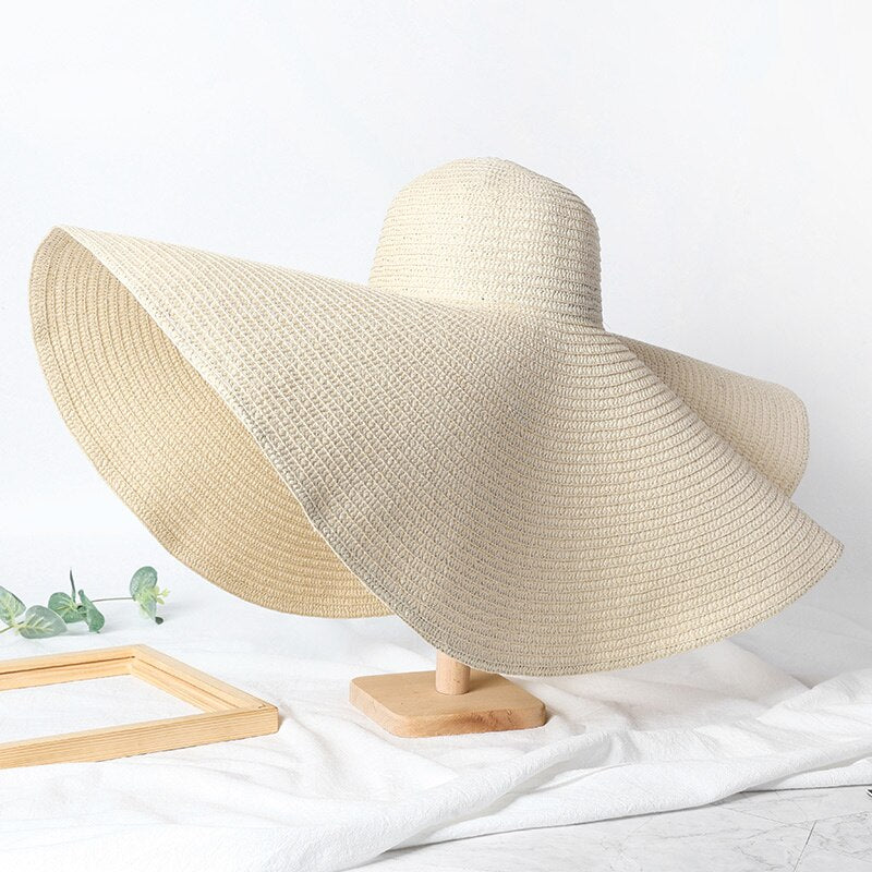 Sombrero de paja XXL para mujer | The Parisian 