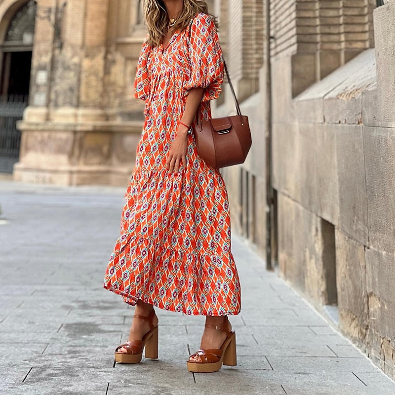 Vestido largo de verano | The Parisian 