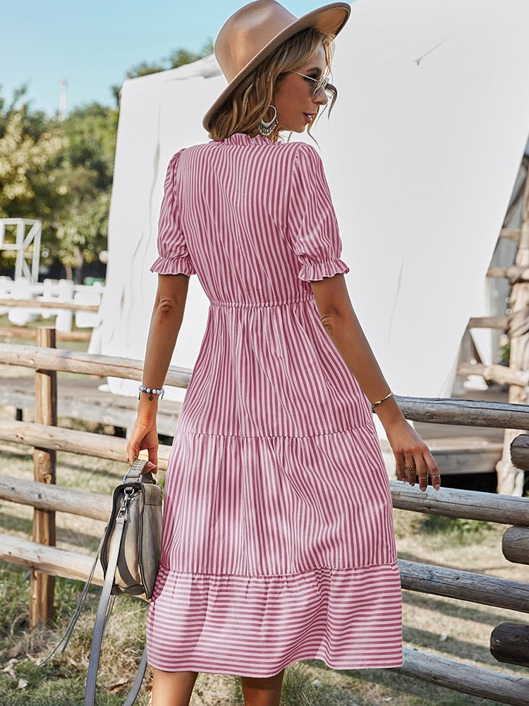 Vestido clásico de verano para mujer | La Parisienne